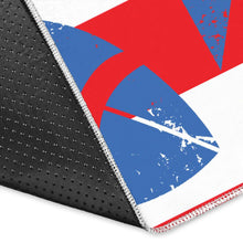Load image into Gallery viewer, American football ball star stripes pattern Area Rug

