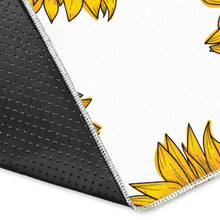 Load image into Gallery viewer, sunflowers design pattern Area Rug
