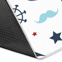 Load image into Gallery viewer, Cute color paper sailboat pattern Area Rug

