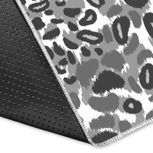 Load image into Gallery viewer, Gray Leopard Texture Pattern Area Rug
