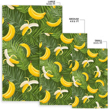 Load image into Gallery viewer, Banana Palm Leaves pattern Area Rug
