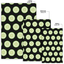 Load image into Gallery viewer, Cucumber Pattern Print Design CC02 Area Rugs
