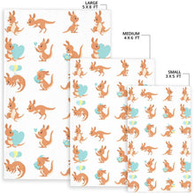 Load image into Gallery viewer, Cute Kangaroo pattern Area Rug
