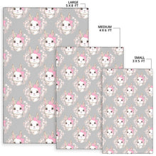 Load image into Gallery viewer, Rabbit Pattern Print Design RB07 Area Rugs
