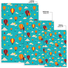 Load image into Gallery viewer, Hot Air Balloon Sky Pattern Area Rug
