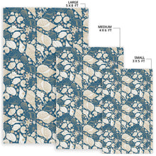 Load image into Gallery viewer, Shell Polynesian Tribal design pattern Area Rug

