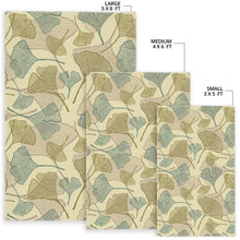 Load image into Gallery viewer, Ginkgo leaves design pattern Area Rug
