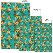 Load image into Gallery viewer, Bee Pattern Print Design BEE04 Area Rugs
