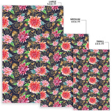 Load image into Gallery viewer, Dahlia Pattern Print Design DH02 Area Rugs
