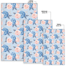 Load image into Gallery viewer, Hydrangea Pattern Print Design HD06 Area Rugs
