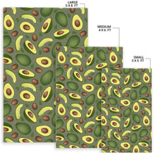 Load image into Gallery viewer, Avocado Pattern Background Area Rug
