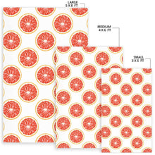 Load image into Gallery viewer, Grapefruit pattern Area Rug
