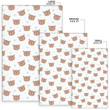 Load image into Gallery viewer, Bear Pattern Print Design BE02 Area Rugs
