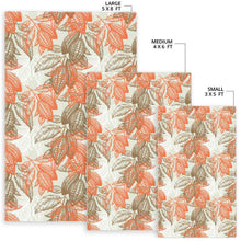 Load image into Gallery viewer, Cocoa beans Cocoa tree pattern Area Rug
