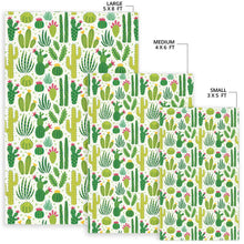 Load image into Gallery viewer, Cactus pattern  Area Rug
