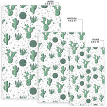 Load image into Gallery viewer, Cactus Pattern Area Rug
