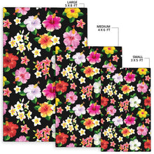 Load image into Gallery viewer, Hibiscus Pattern Print Design HB025 Area Rugs

