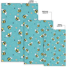 Load image into Gallery viewer, Bee Pattern Print Design BEE02 Area Rugs
