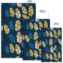 Load image into Gallery viewer, Banana Leaf Pattern Print Design BL09 Area Rugs
