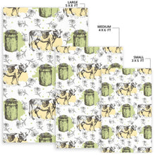 Load image into Gallery viewer, Cow Pattern Area Rug

