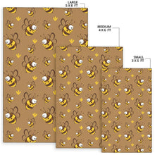 Load image into Gallery viewer, Bee Pattern Print Design BEE09 Area Rugs

