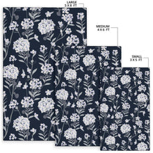 Load image into Gallery viewer, Hydrangea Pattern Print Design HD07 Area Rugs
