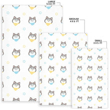 Load image into Gallery viewer, Cute Siberian Husky pattern Area Rug
