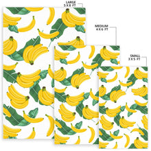 Load image into Gallery viewer, Banana and Leaf Pattern Area Rug
