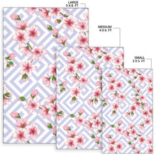 Load image into Gallery viewer, Cherry Blossom Pattern Print Design CB07 Area Rugs
