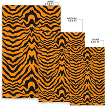 Load image into Gallery viewer, Bengal tigers skin print pattern Area Rug
