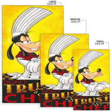 Load image into Gallery viewer, Goofy 'Don'T Trust A Skinny Chef' Area Rug
