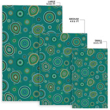 Load image into Gallery viewer, Sea Turtle Aboriginal Pattern Area Rug
