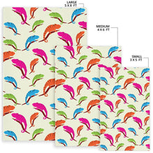 Load image into Gallery viewer, Colorful Chameleon lizard pattern Area Rug
