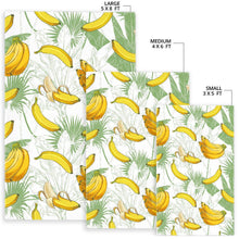 Load image into Gallery viewer, Banana Pattern Background Area Rug
