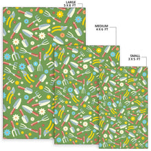 Load image into Gallery viewer, Gardening Pattern Print Design G06 Area Rugs
