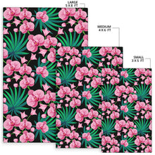 Load image into Gallery viewer, Orchid Pink Pattern Print Design OR06 Area Rugs
