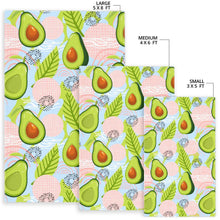 Load image into Gallery viewer, Avocado Pattern Theme Area Rug
