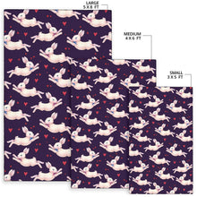 Load image into Gallery viewer, Rabbit Pattern Print Design RB016 Area Rugs
