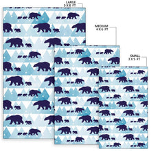 Load image into Gallery viewer, Bear Pattern Print Design BE01 Area Rugs
