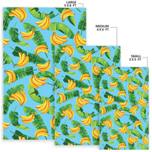Load image into Gallery viewer, banana leaves banana design pattern Area Rug
