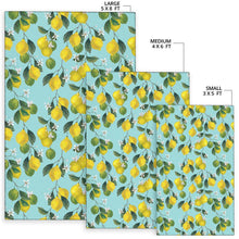 Load image into Gallery viewer, Lemon Pattern Print Design LM05 Area Rugs
