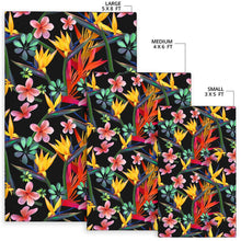 Load image into Gallery viewer, Tropical Flower Pattern Print Design TF015 Area Rugs

