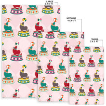 Load image into Gallery viewer, Colorful Sea Lion Pattern Area Rug
