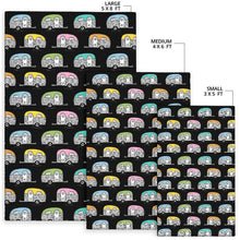 Load image into Gallery viewer, Camper Pattern Camping Themed No 2 Print Area Rugs
