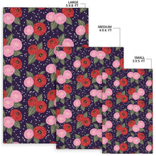 Load image into Gallery viewer, Camellia Pattern Print Design CM02 Area Rugs
