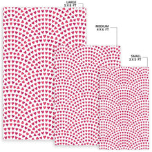 Load image into Gallery viewer, Heart Wave Pattern Area Rug
