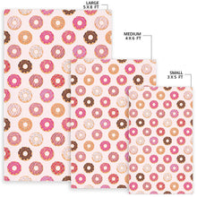Load image into Gallery viewer, Colorful donut pattern Area Rug

