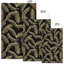 Load image into Gallery viewer, Banana Leaf Pattern Print Design BL07 Area Rugs
