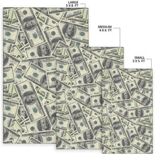 Load image into Gallery viewer, Dollar Pattern Print Design DO02 Area Rugs
