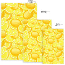 Load image into Gallery viewer, lemon pattern Area Rug
